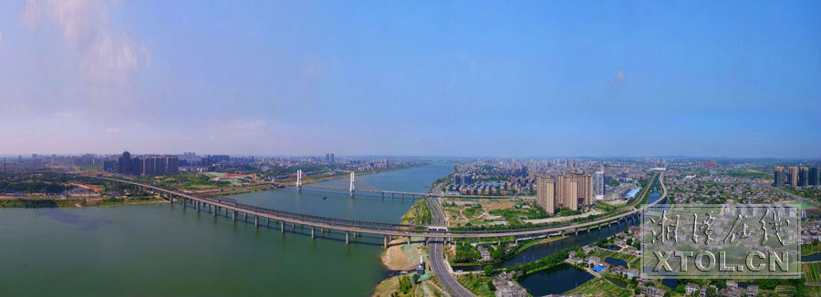 【航拍莲城全景图】湘潭市民,快来找一找你的家在哪里