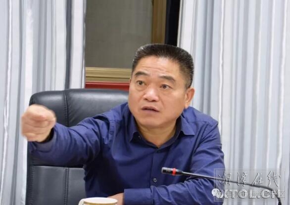 雨湖区负责人密集调度白云路项目建设
